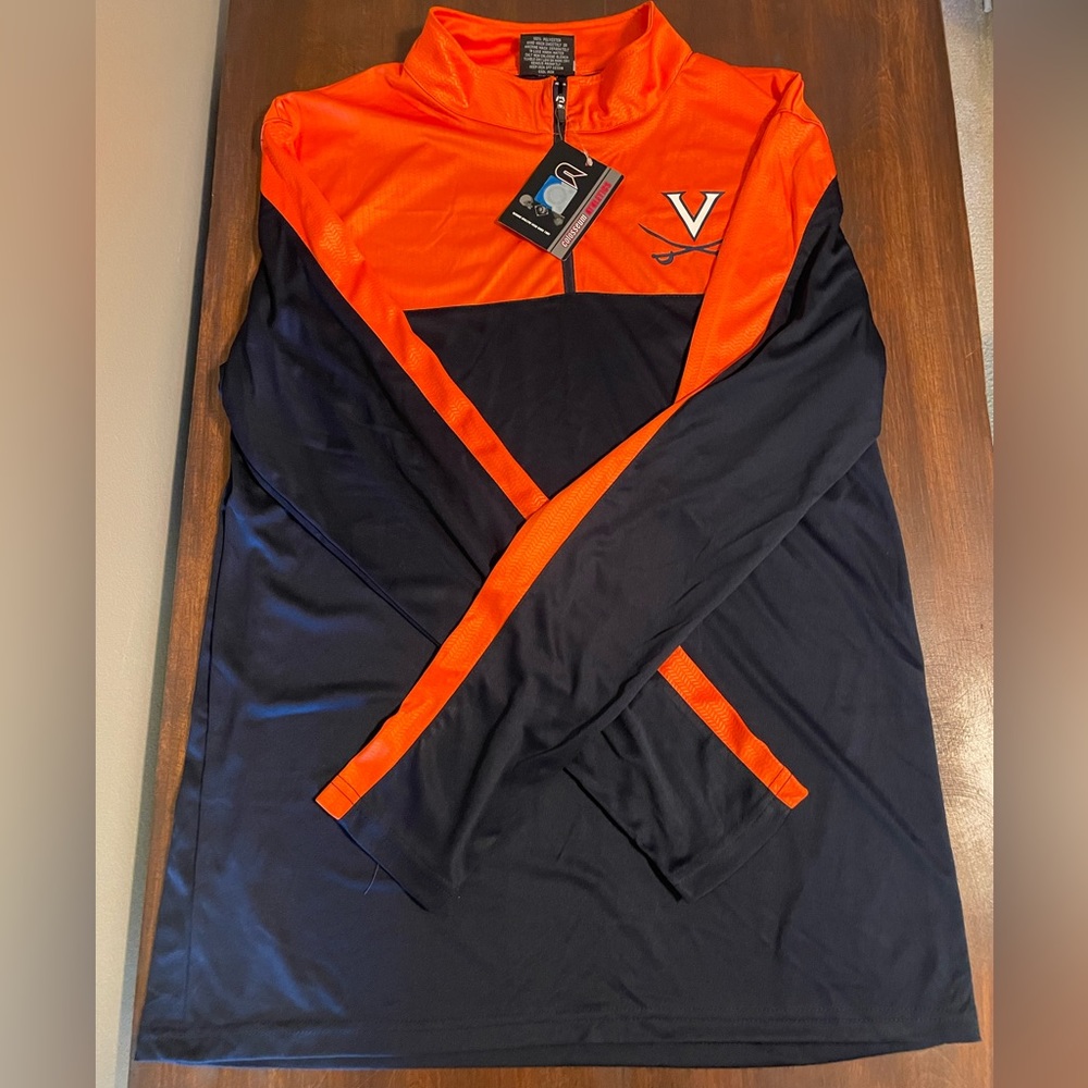Men’s Virginia Size Large Quarter Zip